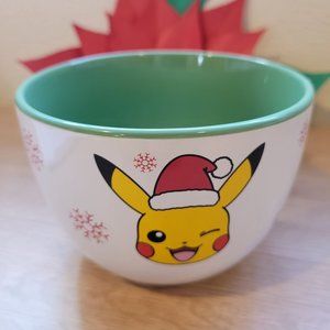 Pokemon mug / Pokemon Christmas Bowl / pokemon christmas mug/ pikachu mug/ Bulba
